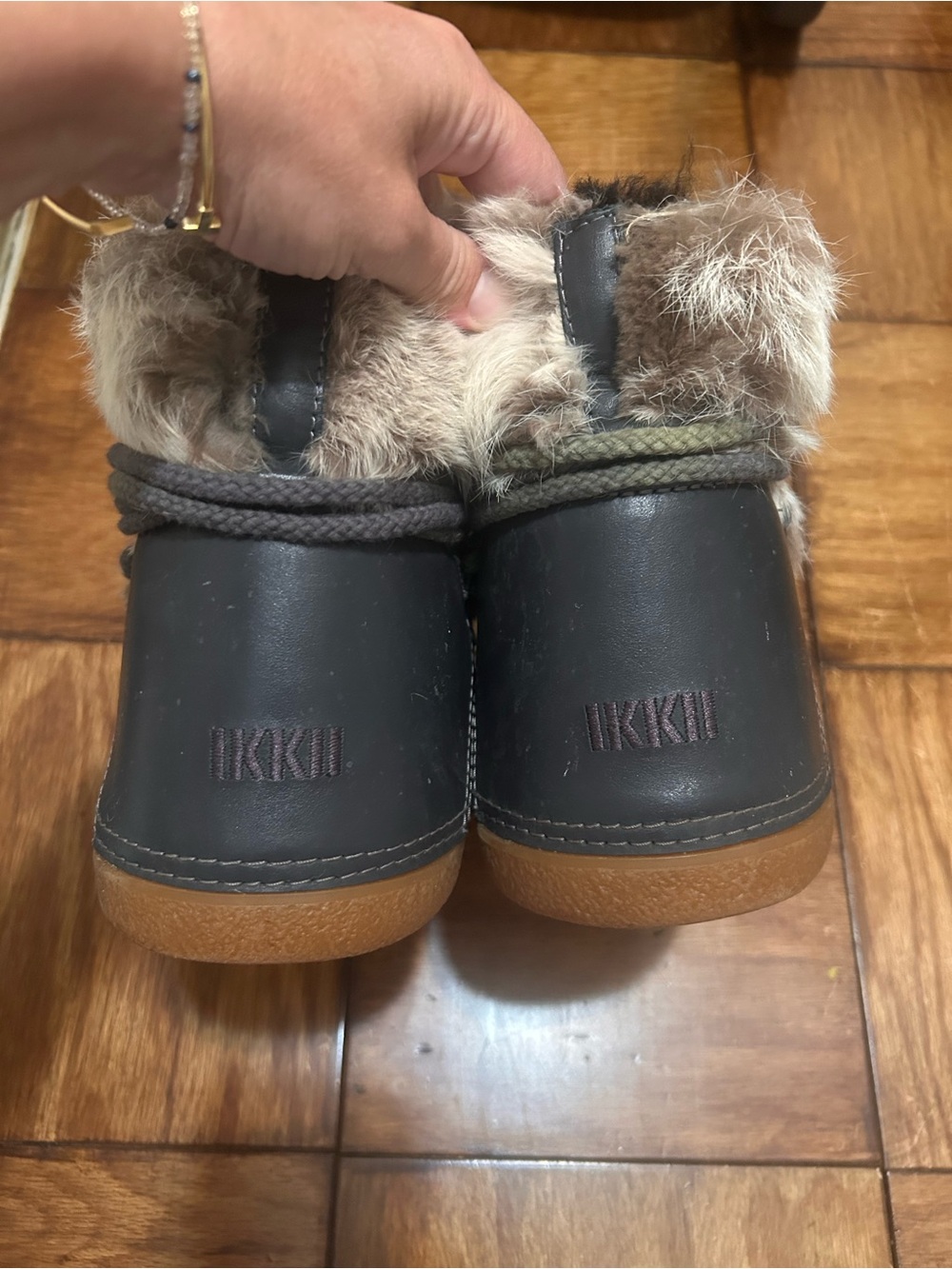 IKII Rabbit Fur Winter Boots - Picture 7 of 11